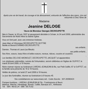 Highlight for Album: Jeannine DELOGE